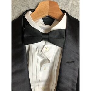 After Six Rudofker Blazer 38R Tuxedo Jacket Coat Satin Trim Formal Wedding Party